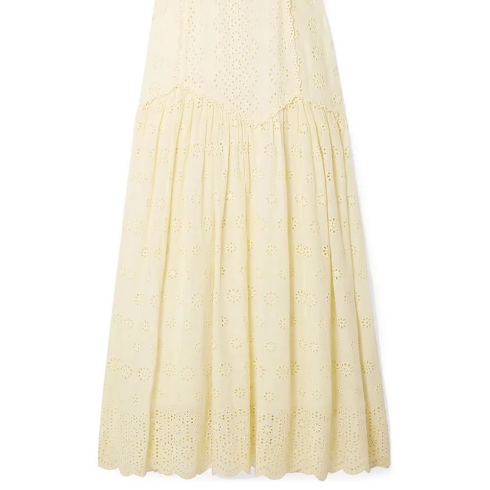 Love Shack Fancy-Cressida Eyelet Maxi Dress - Picture 7 of 9